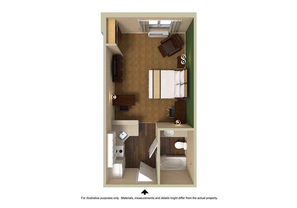 Extended Stay America Suites - Savannah - Midtown Ruang foto